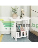 Модерна помощна маса с място за съхранение